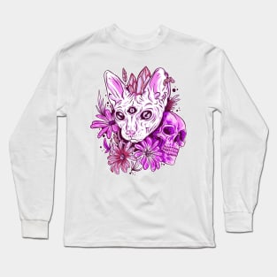 Vapor Cat Long Sleeve T-Shirt